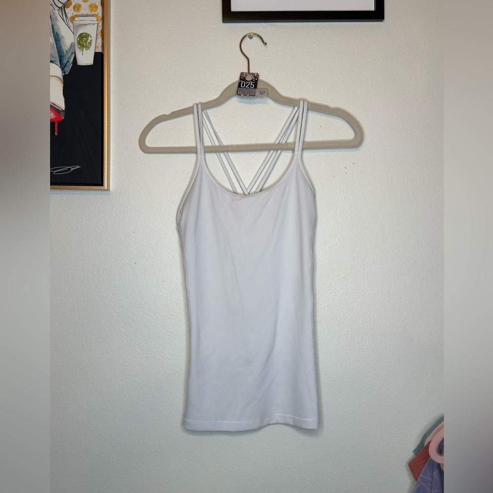 Lululemon Free To Be Tank *Nulu in White